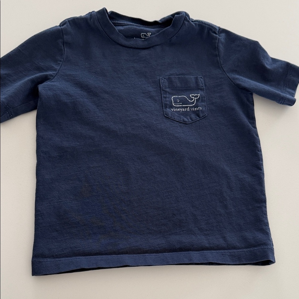 Vineyard Vines Kids Classic Navy Tee